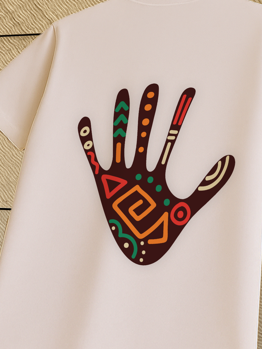 Freedom – Short-Sleeve Cotton T-Shirt with a Heritage-Inspired Design