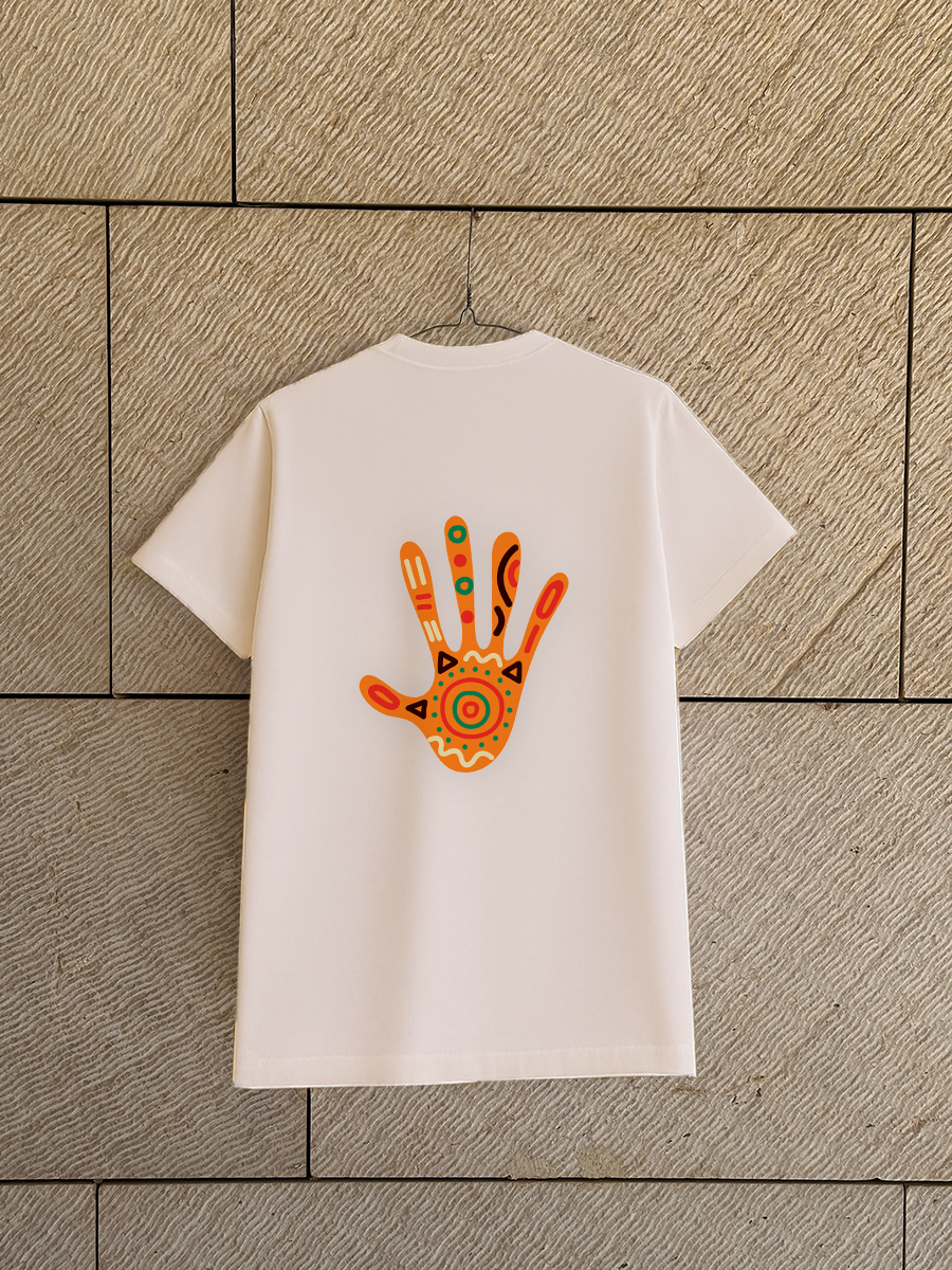 Hand or Sun Symbol T-Shirt – Soft Cotton | Sankofa