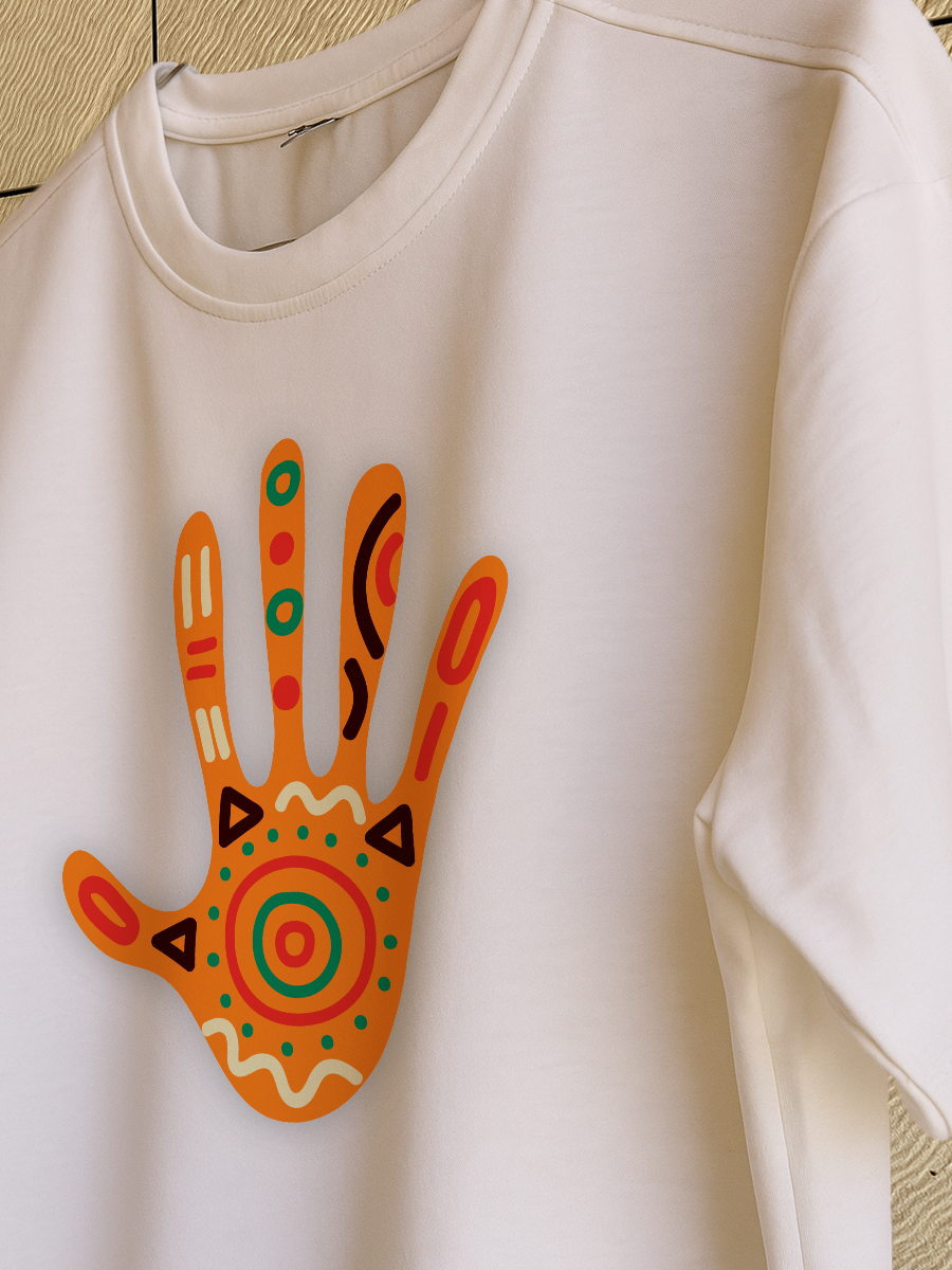Hand or Sun Symbol T-Shirt – Soft Cotton | Sankofa