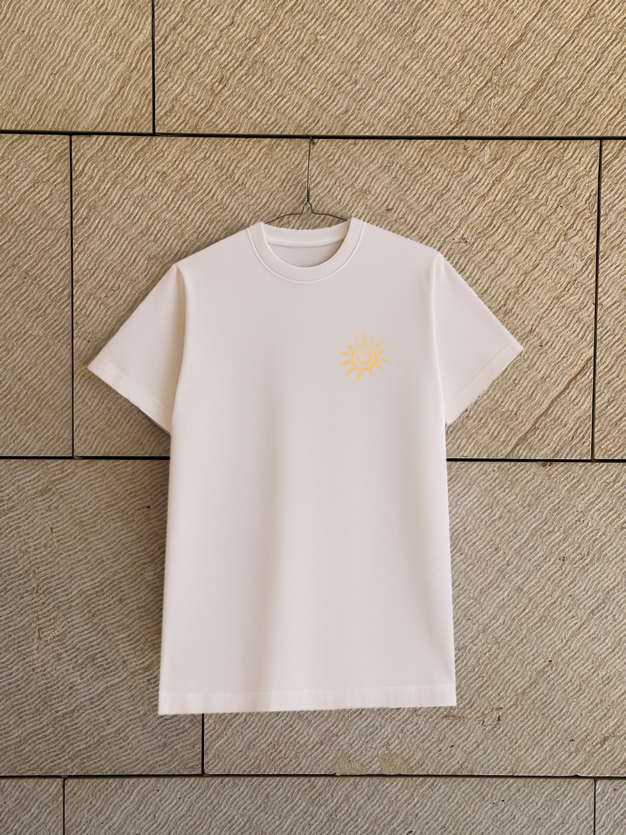 Hand or Sun Symbol T-Shirt – Soft Cotton | Sankofa